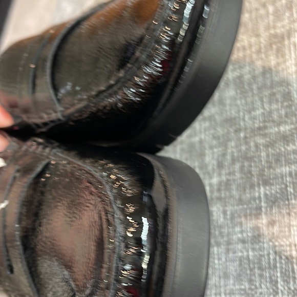 Waldläufer Women's Hegli Patent Leather Moccasin Shoes - Picture 6 of 11